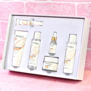 kit de lujo línea Arroz Bioaqua – 6 productos