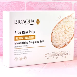 kit de lujo línea Arroz Bioaqua – 6 productos